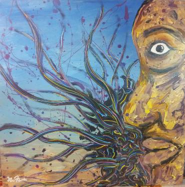 [FOR SALE] Breathing Color + 2012 + Canvas + Acrylic + 24 x 24