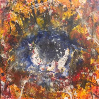 [FOR SALE] Color Eye + 2012 + Canvas + Acrylic + 12 x 12