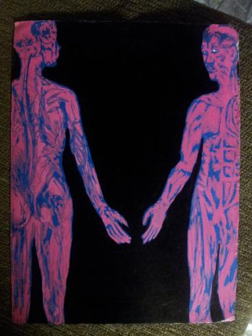 [FOR SALE] Exposed Pink + 2011 + Canvas Paper + Acrylic + 9 x 11