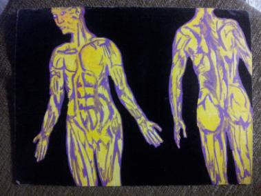 [FOR SALE] Exposed Yellow + 2011 + Canvas Paper + Acrylic + 9 x 11